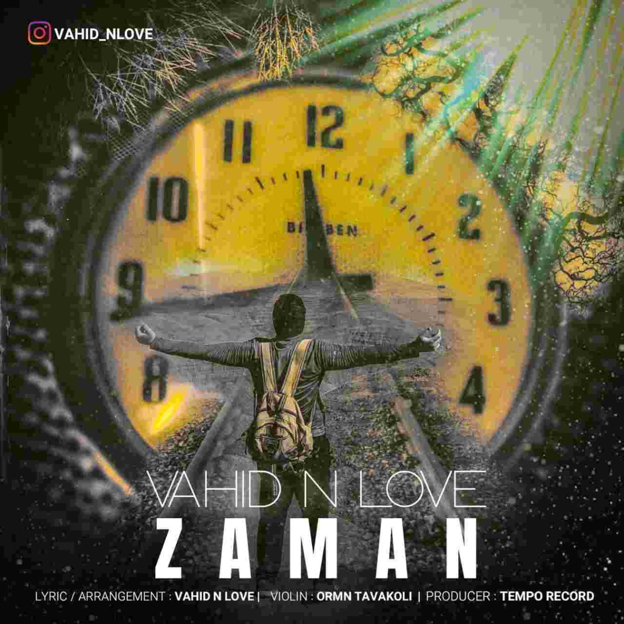 دانلود آهنگ وحید ان لاو زمان به نام زمان