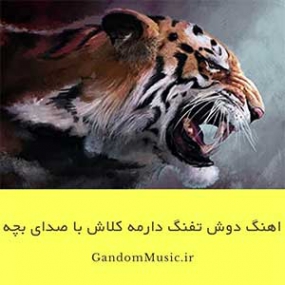 دانلود آهنگ دوش تفنگ دارمه کلاش ریمیکس با صدای بچه
